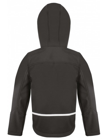 R224JY - Softshell bambino con cappuccio R224JY - Softshell bambino con cappuccio