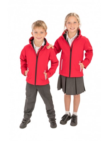 R224JY - Softshell bambino con cappuccio R224JY - Softshell bambino con cappuccio