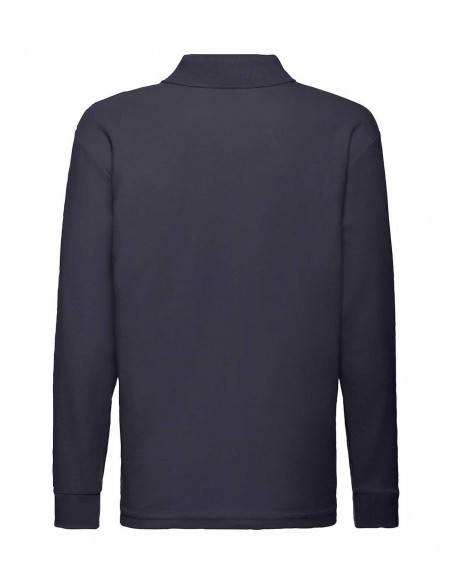 Profilo polo manica lunga per la scuoa Salvemini San Sebastiano Al Vesuvio