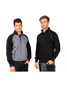 Felpa Nottingham mezza zip JRC 2