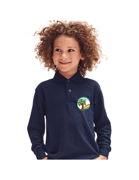 Polo manica lunga per la scuoa Salvemini San Sebastiano Al Vesuvio